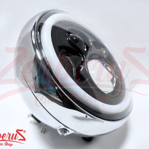 Faro Delantero Cromado MD-2 + Led Daymaker