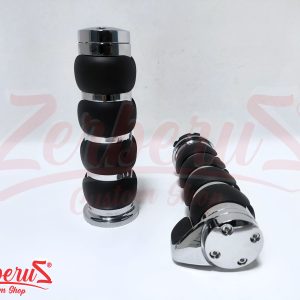 Grips de Metal con Tope Cromado