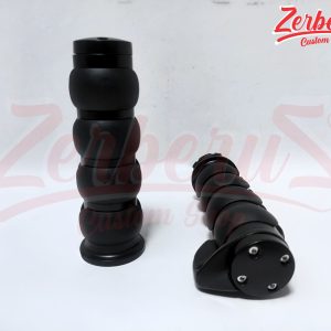 Grips de Metal con Tope Negro